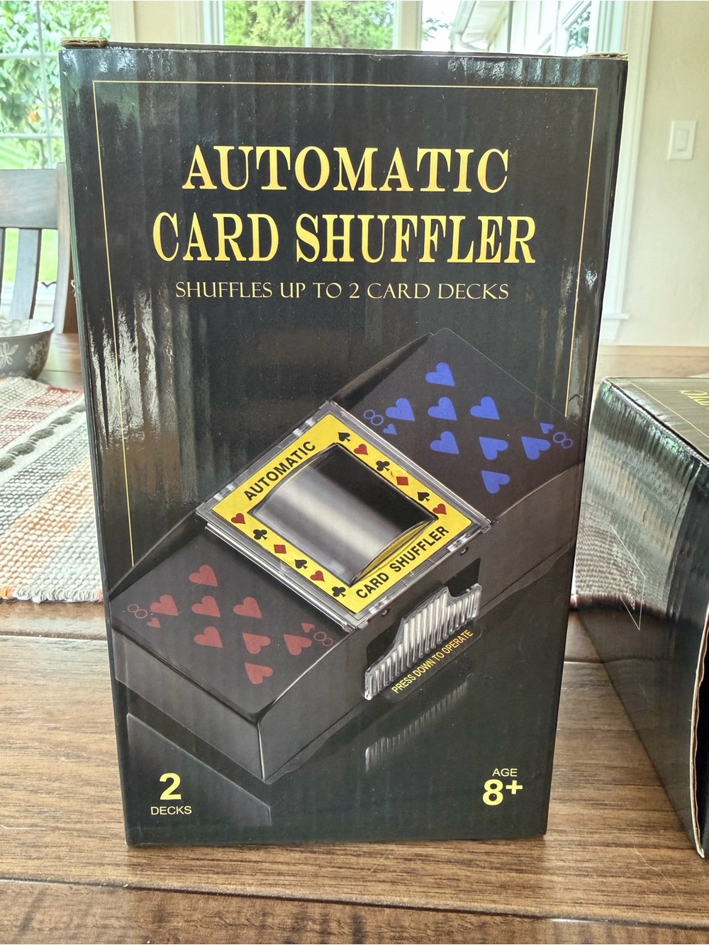 Source Unknown Automatic Card Shuffler - Black with Yellow Accent